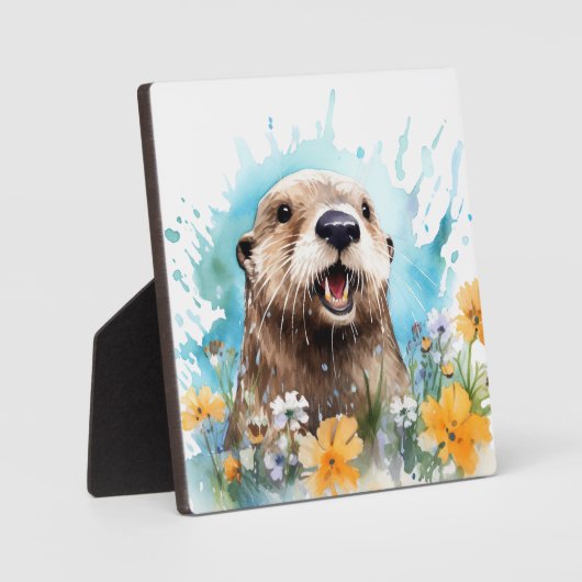 Otter Fotoplatte (Vorderseite)