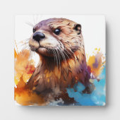 Otter Fotoplatte (Vorderseite)