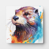 Otter Fotoplatte (Vorderseite)