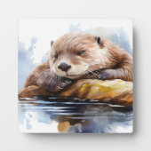 Otter Fotoplatte (Vorderseite)