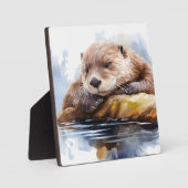 Otter Fotoplatte (Vorderseite)