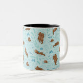 Otter fun light zweifarbige tasse (VorderseiteRechts)