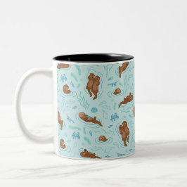 Otter fun light zweifarbige tasse