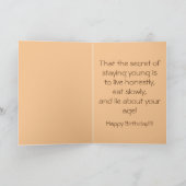 Otter-Geburtstags-Wünsche Karte (Innenseite)