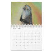 Otter-Gemälde Kalender (Mär 2027)