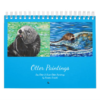 Otter-Gemälde Kalender