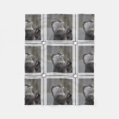 Otter-Genie Fleecedecke (Vorderseite)