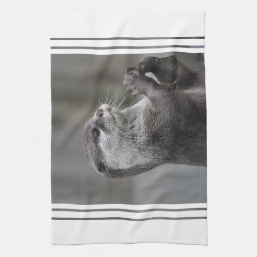 Otter-Genie-Geschirrtuch Küchentuch (Vertikal)