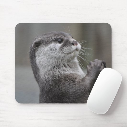 Otter-Genie-Mausunterlage Mousepad (Mit Mouse)