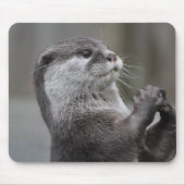 Otter-Genie-Mausunterlage Mousepad (Vorne)