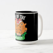 Otter Gift | Alles andere Weihnachtsgeschenk für R Zweifarbige Tasse (VorderseiteRechts)