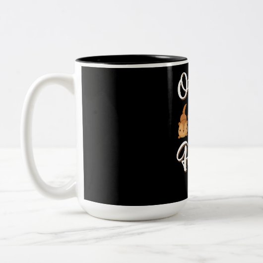 Otter Gift | Andere machen mich glücklich Zweifarbige Tasse (Links)