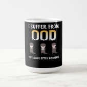 Otter Gift | Obsessive Otter - Störung Kaffeetasse (Mittel)