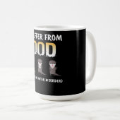 Otter Gift | Obsessive Otter - Störung Kaffeetasse (VorderseiteRechts)