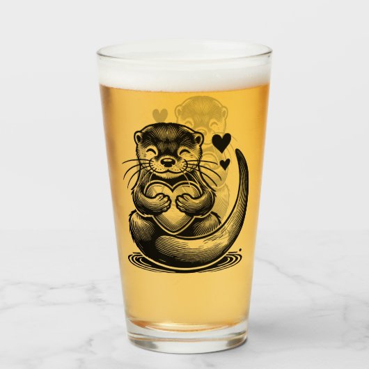 Otter Glas (Vorne (Gefüllt))