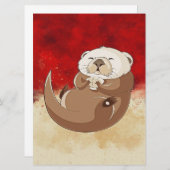 Otter Graphic Ocean Animal Gift For Otter Love (Vorne/Hinten)