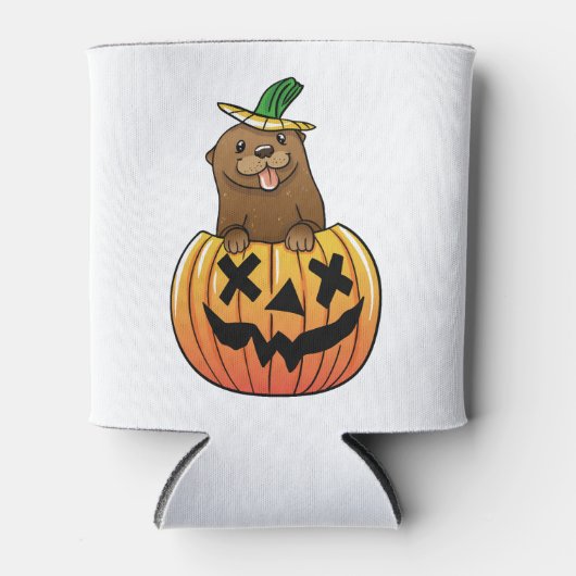 Otter Halloween Dosenkühler (Vorderseite)