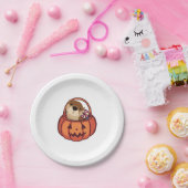 Otter Halloween Pappteller (Party)