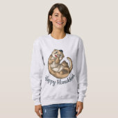 Otter Hanukkah T - Shirt Sweatshirt (Vorne ganz)