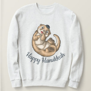 Otter Hanukkah T - Shirt Sweatshirt