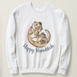Otter Hanukkah T - Shirt Sweatshirt