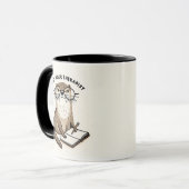 Otter Holding Journal - "Nicht Ihr Therapeut" Tasse (Vorderseite Links)