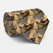 Otter in der Hängematte Krawatte (Gerollt)