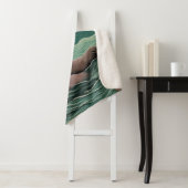 Otter in der Sternennacht und Rose Sherpadecke (Beispiel)