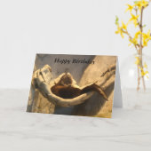 Otter in Hänmock Karte (Gelbe Blume)