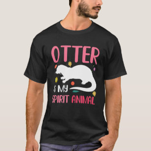 Otter ist mein Geist Niedliche Tiermöbel T-Shirt