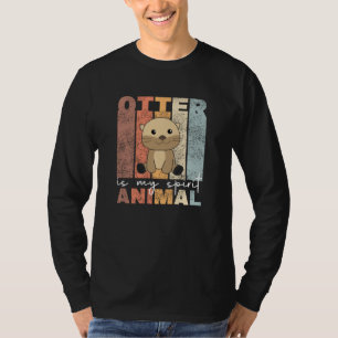 Otter ist mein Geist Tier niedlichen Otter T-Shirt
