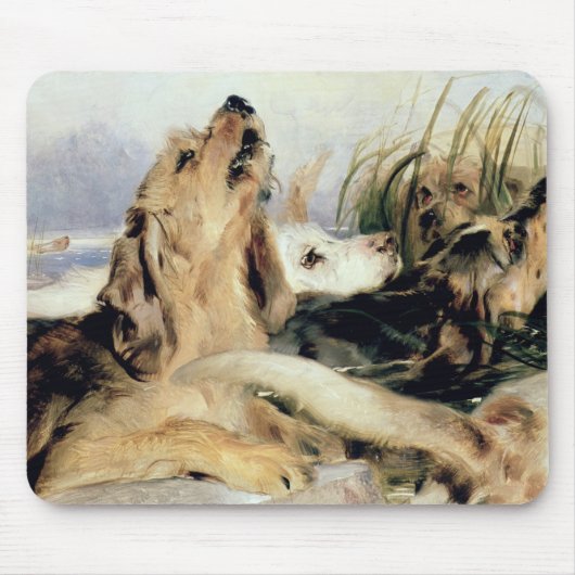 Otter-Jagdhunde Mousepad (Vorne)