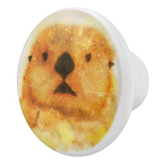 Otter Keramikknauf (Rechts)