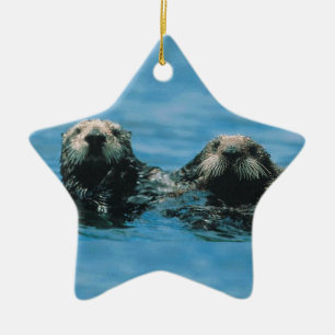Otter Keramikornament