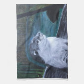 Otter kitchen tea towel geschirrtuch (Vertikal)