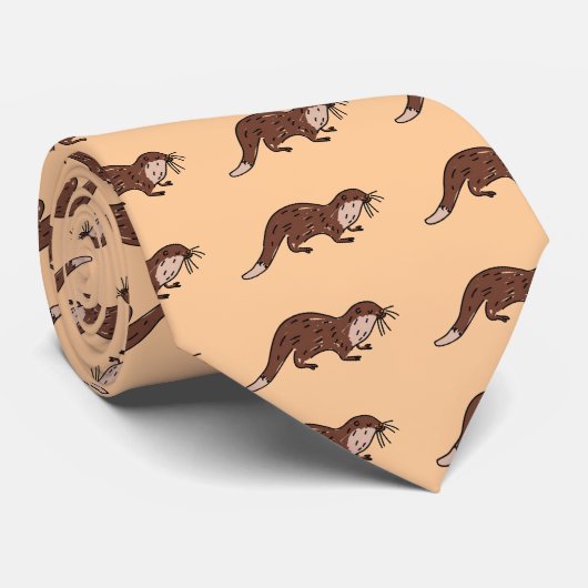 Otter Krawatte (Gerollt)