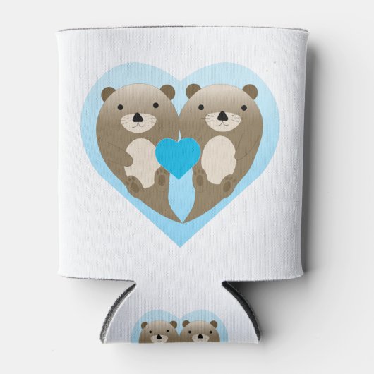 Otter-Liebe Dosenkühler (Vorderseite)