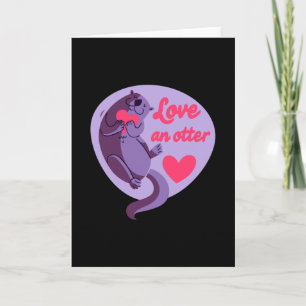 Otter - Liebe eine bessere Liebe Karte