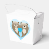 Otter-Liebe Geschenkschachtel (Rückseite)