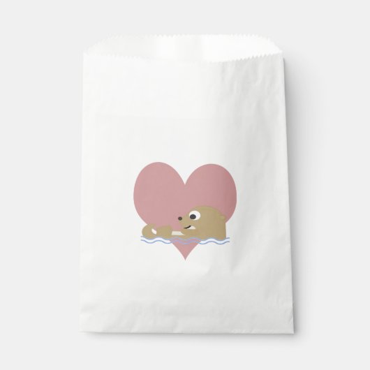 Otter-Liebe Geschenktütchen (Vorderseite)