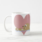 Otter-Liebe Kaffeetasse (Links)