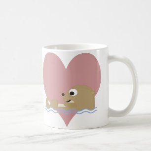 Otter-Liebe Kaffeetasse