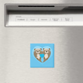 Otter-Liebe Magnet (In Situ (Geschirrspüler))
