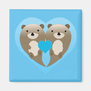 Otter-Liebe Magnet