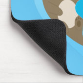 Otter-Liebe Mousepad (Ecke)