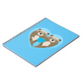 Otter-Liebe Notizblock (Linke Seite)