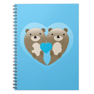 Otter-Liebe Notizblock