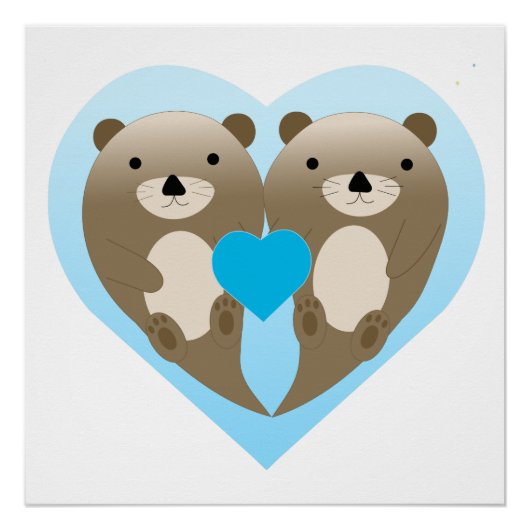 Otter-Liebe Poster (Vorderseite)