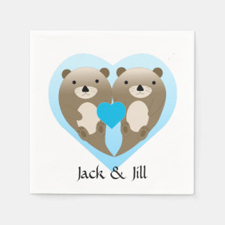 Otter-Liebe Serviette