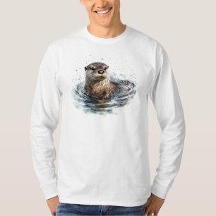 Otter Long Sleeve T - Shirt